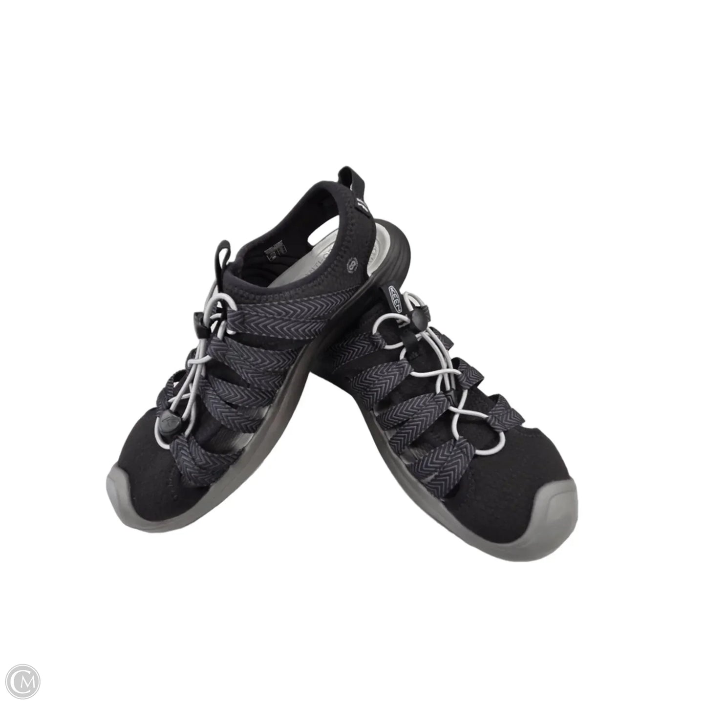 Sandals Flats By Keen In Black, Size: 10.5