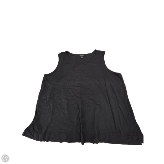 Tank Top By J. Jill In Black, Size: 2x