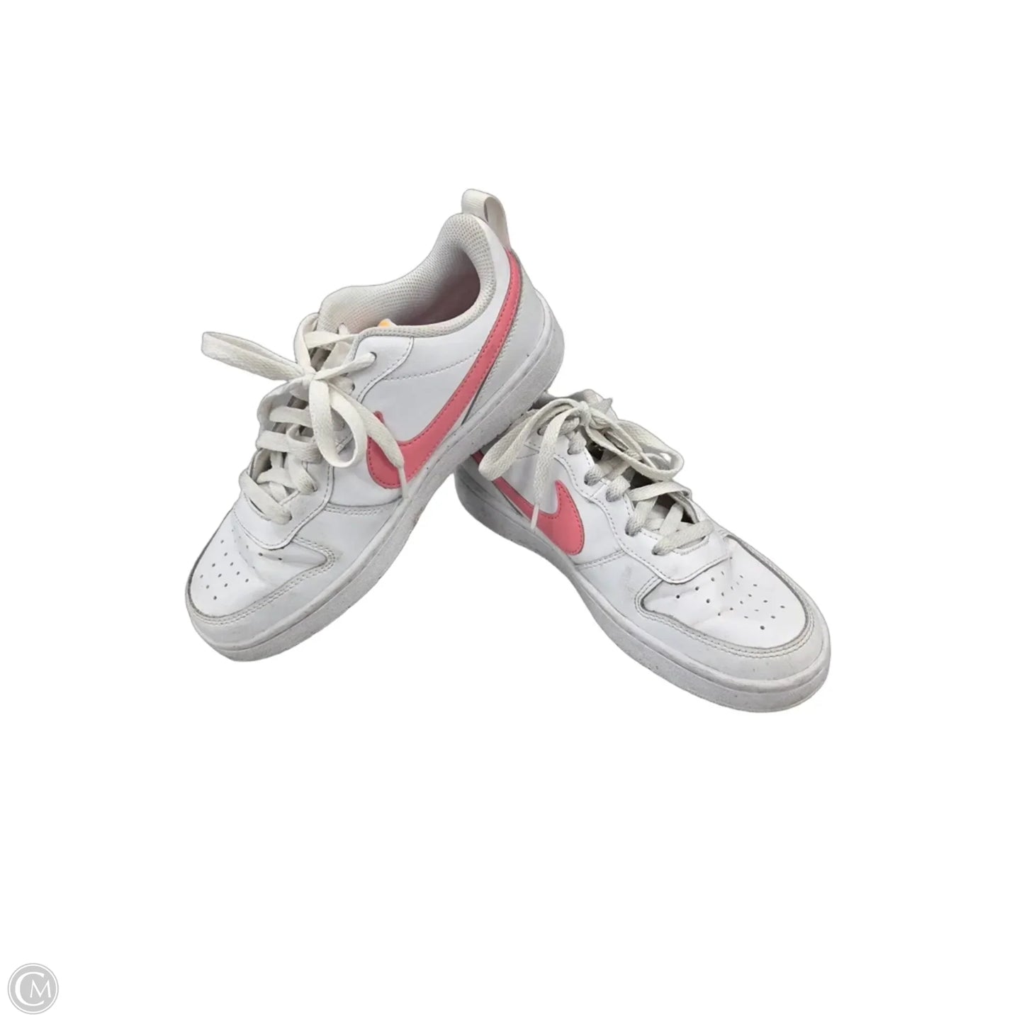 Shoes Sneakers By Nike In Pink & White, Size: 6.5