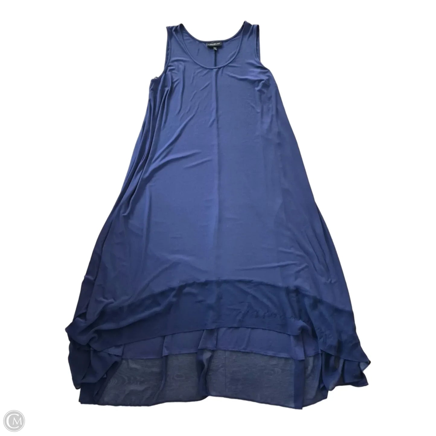 Dress Casual Maxi By Lane Bryant In Navy, Size: 2x