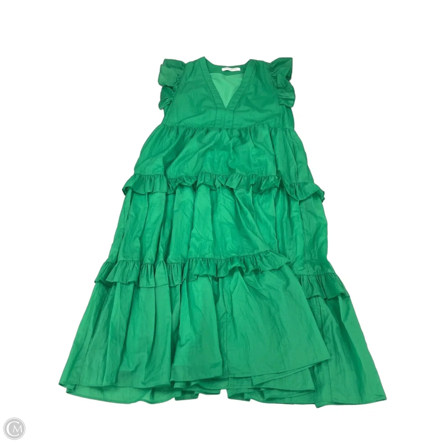 Dress Casual Maxi By Amanda Uprichard In Green, Size: M