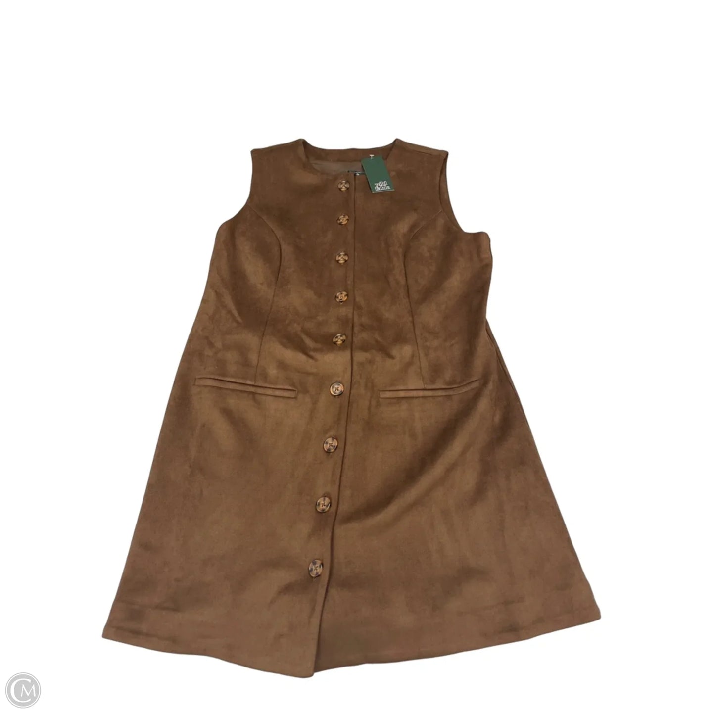 Dress Casual Short By Wild Fable In Brown, Size: L