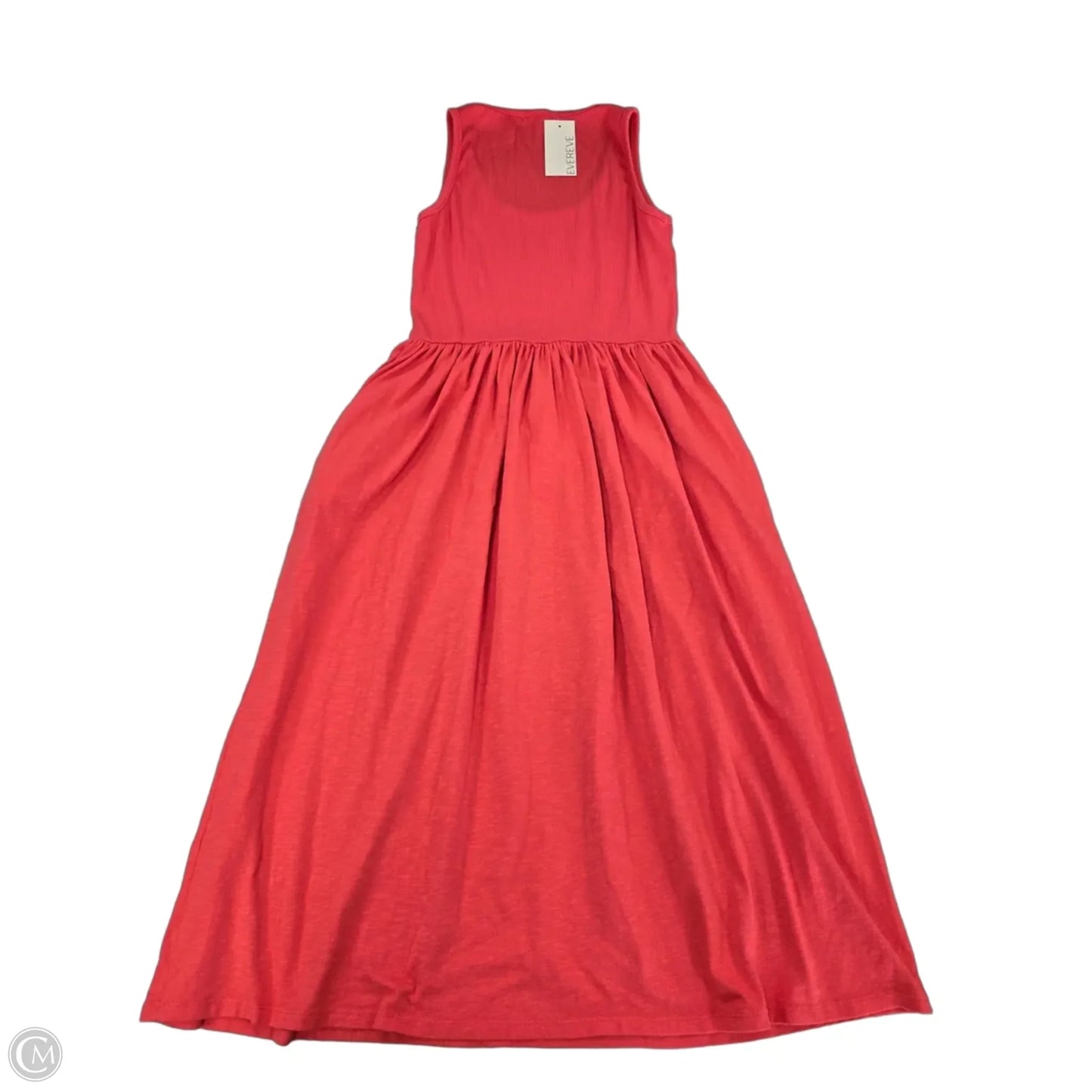 Dress Casual Midi By Evereve In Coral, Size: M