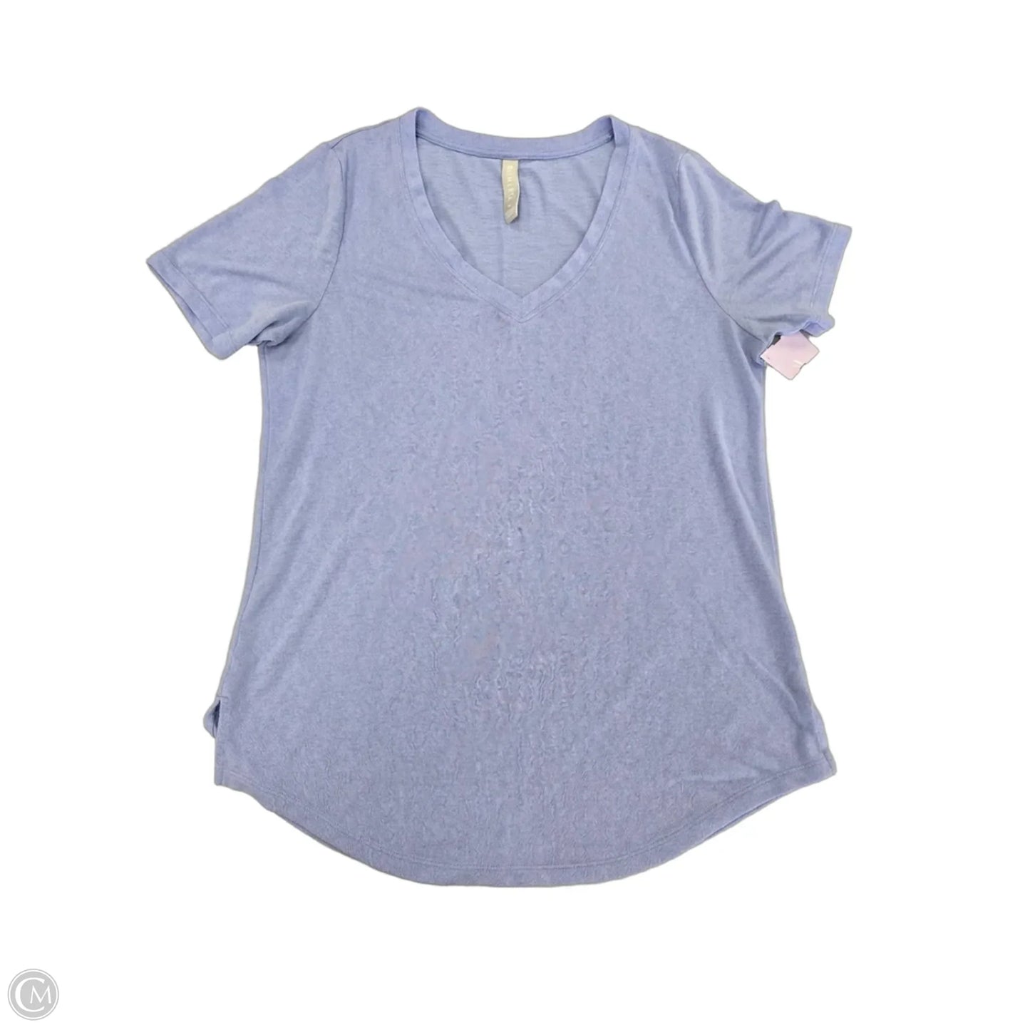 Top Short Sleeve Basic By Athleta In Purple, Size: M
