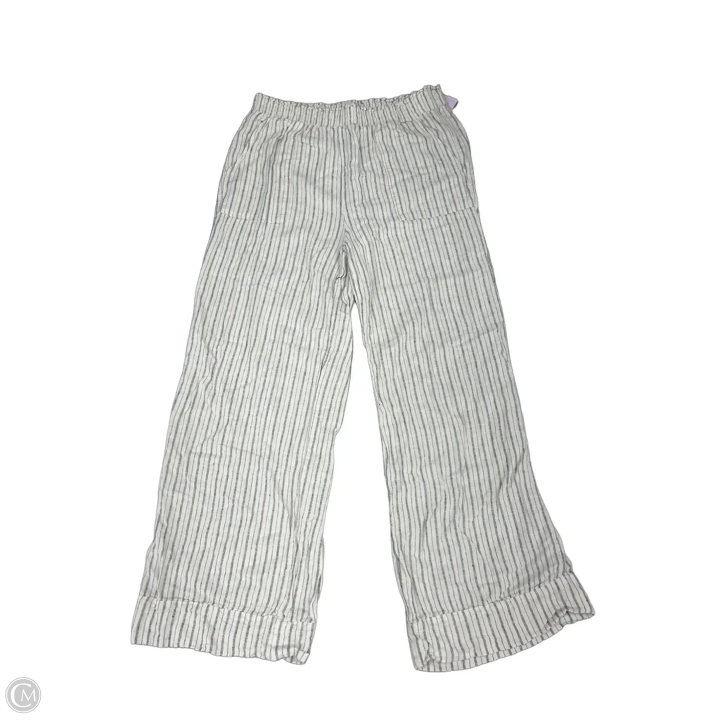 Pants Linen By Time And Tru In Cream, Size: 8