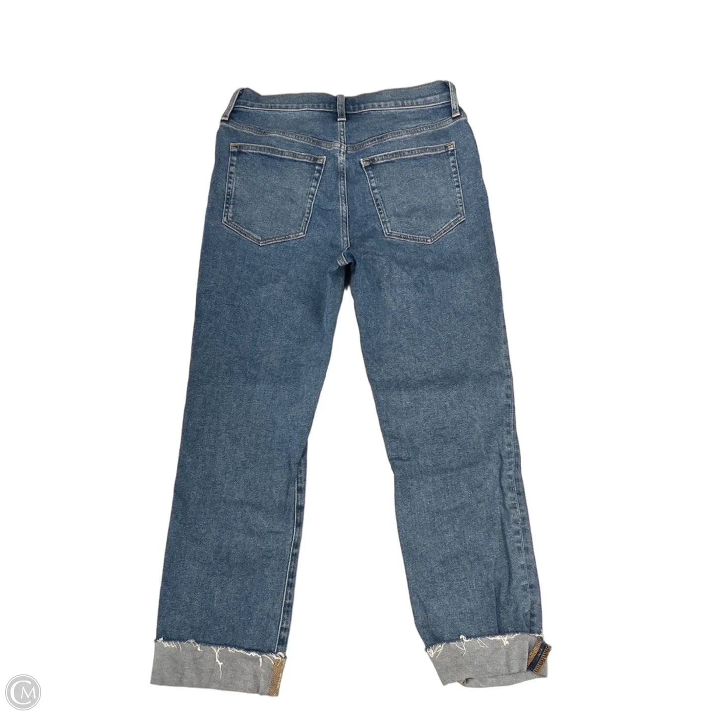 Jeans Cropped By J. Crew In Blue Denim, Size: 4