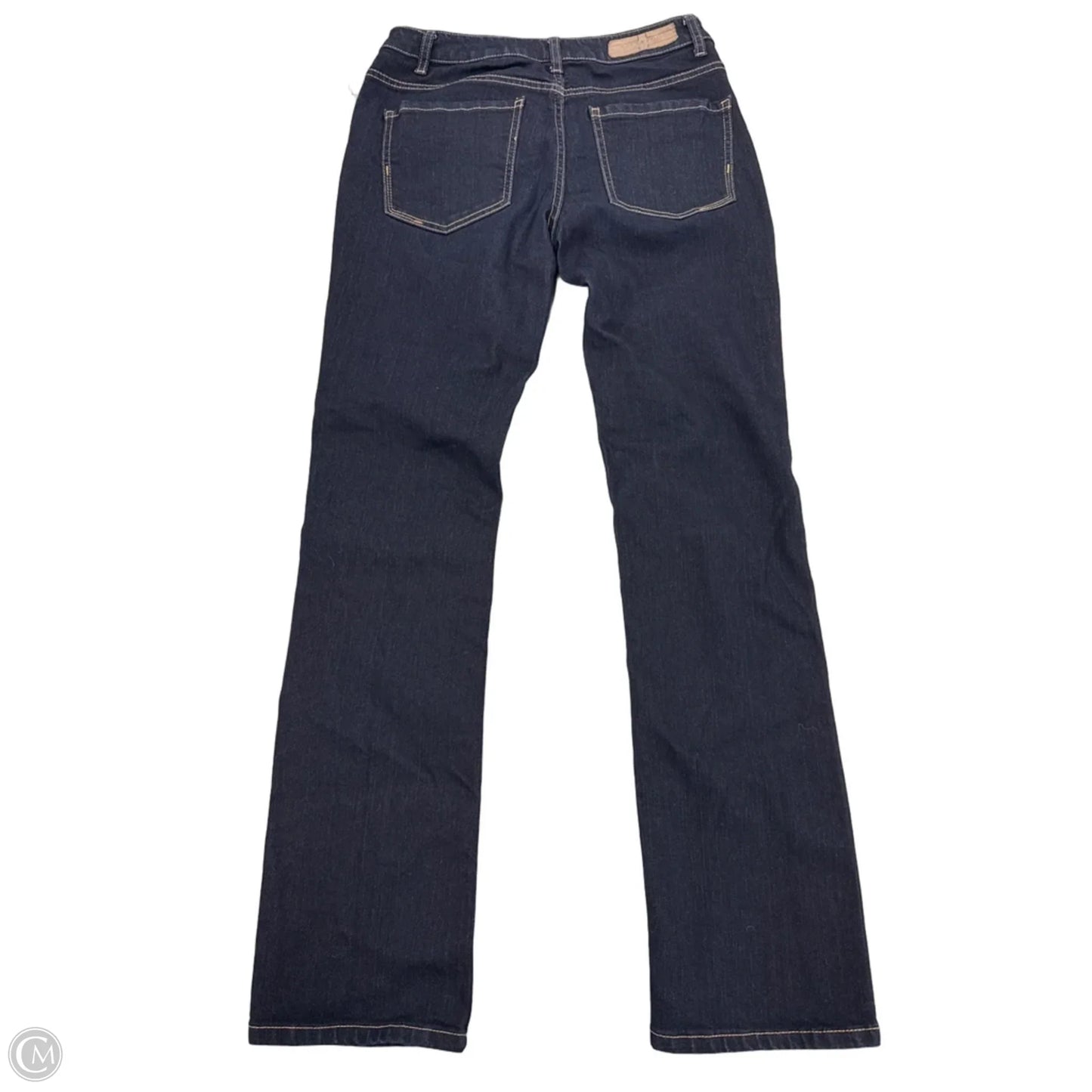 Jeans Straight By Liverpool In Blue Denim, Size: 6