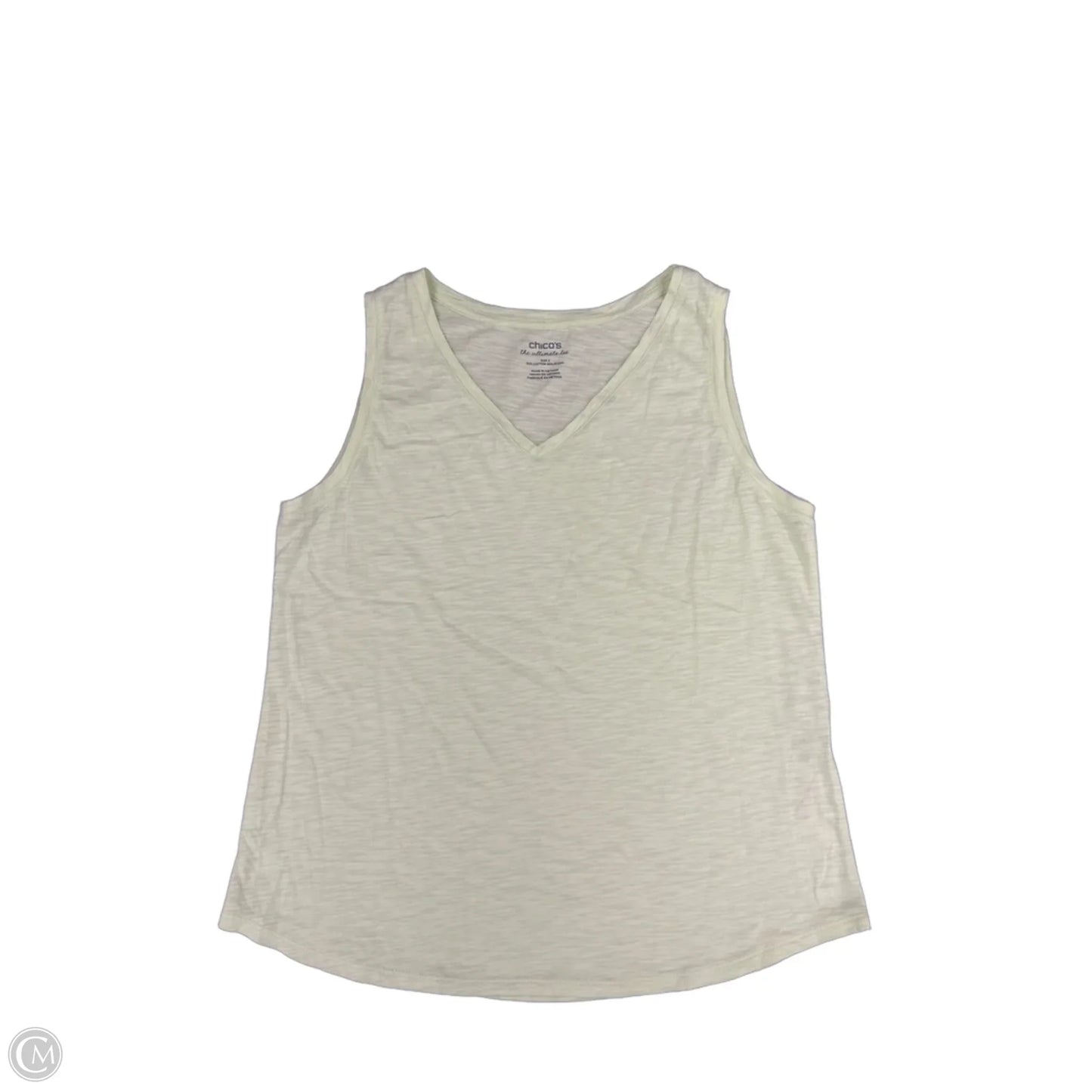Tank Top By Chicos In Green, Size: L