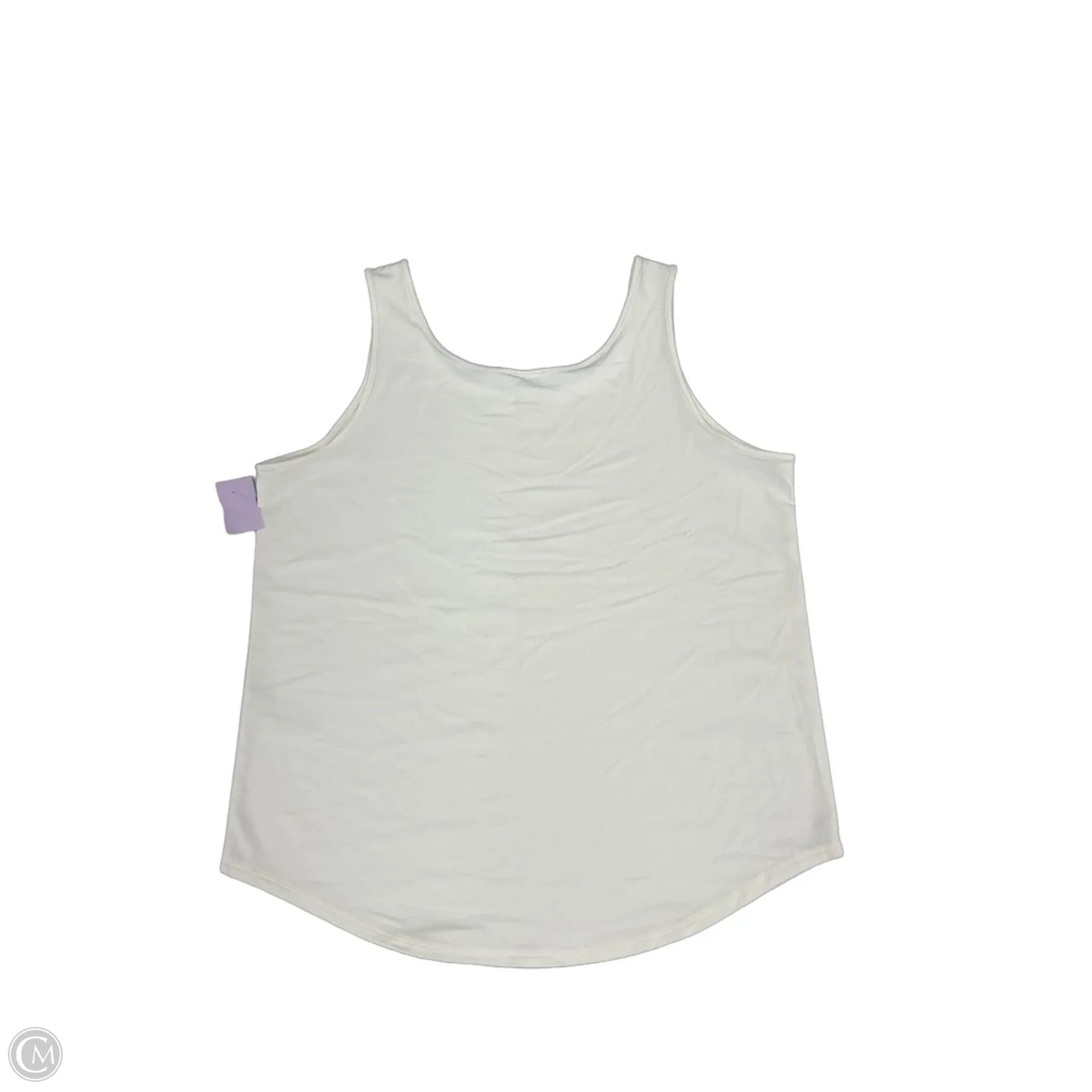 Tank Top By Chicos In White, Size: L