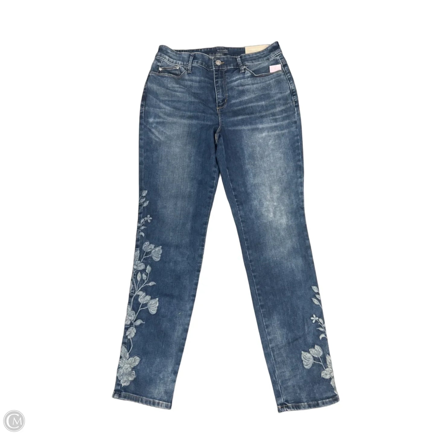 Jeans Jeggings By Chicos In Blue Denim, Size: 8
