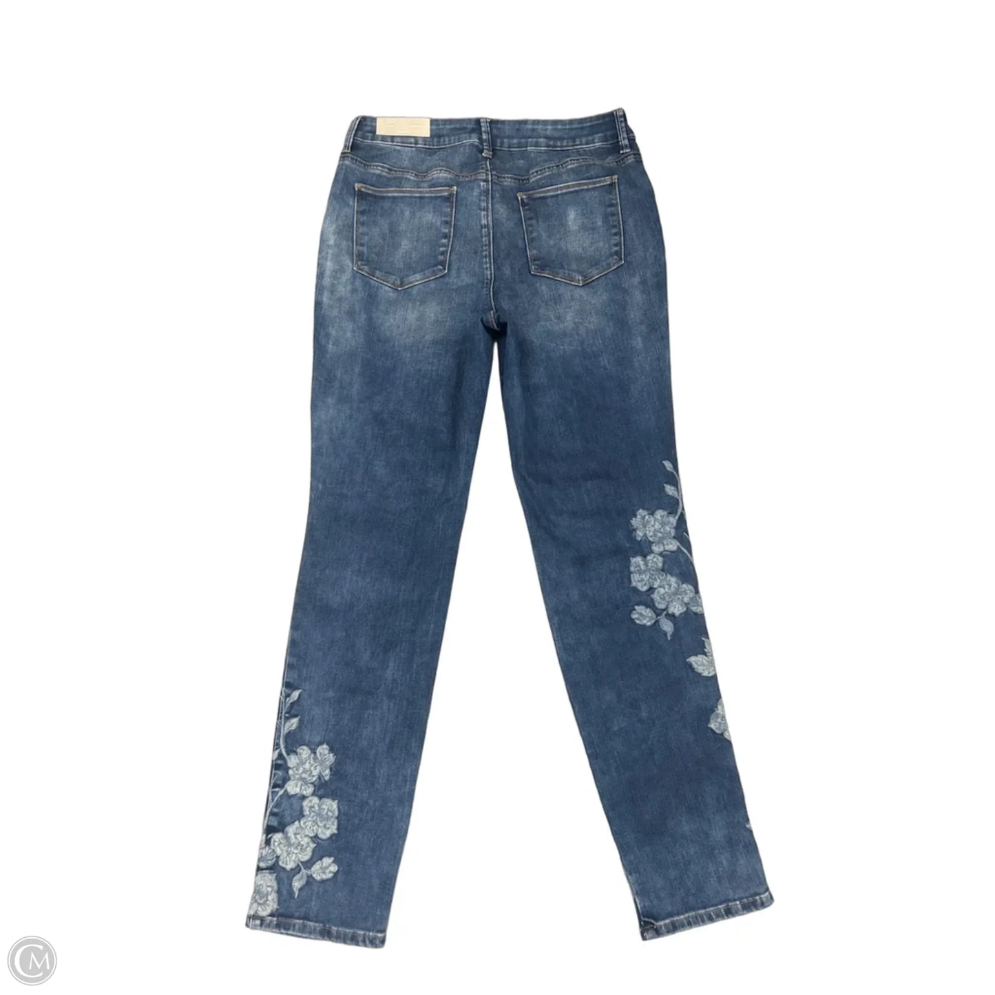 Jeans Jeggings By Chicos In Blue Denim, Size: 8