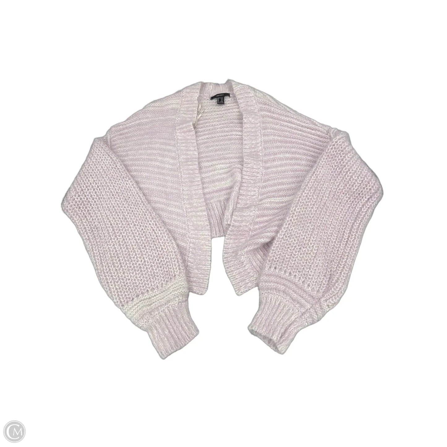 Cardigan By Forever 21 In Purple, Size: M