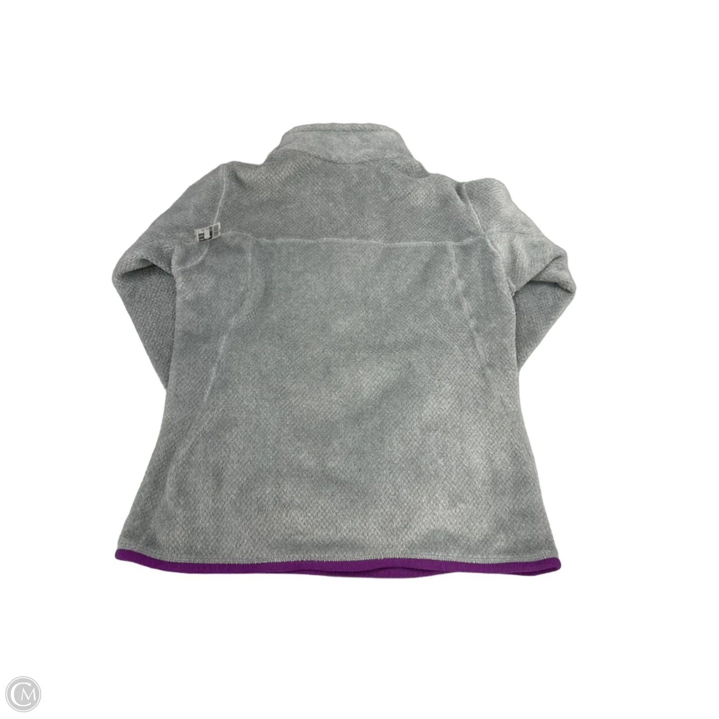 Top Long Sleeve By Patagonia In Grey, Size: M