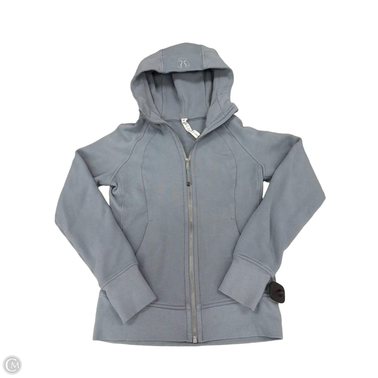 Sweatshirt Hoodie By Lululemon In Blue, Size: 4