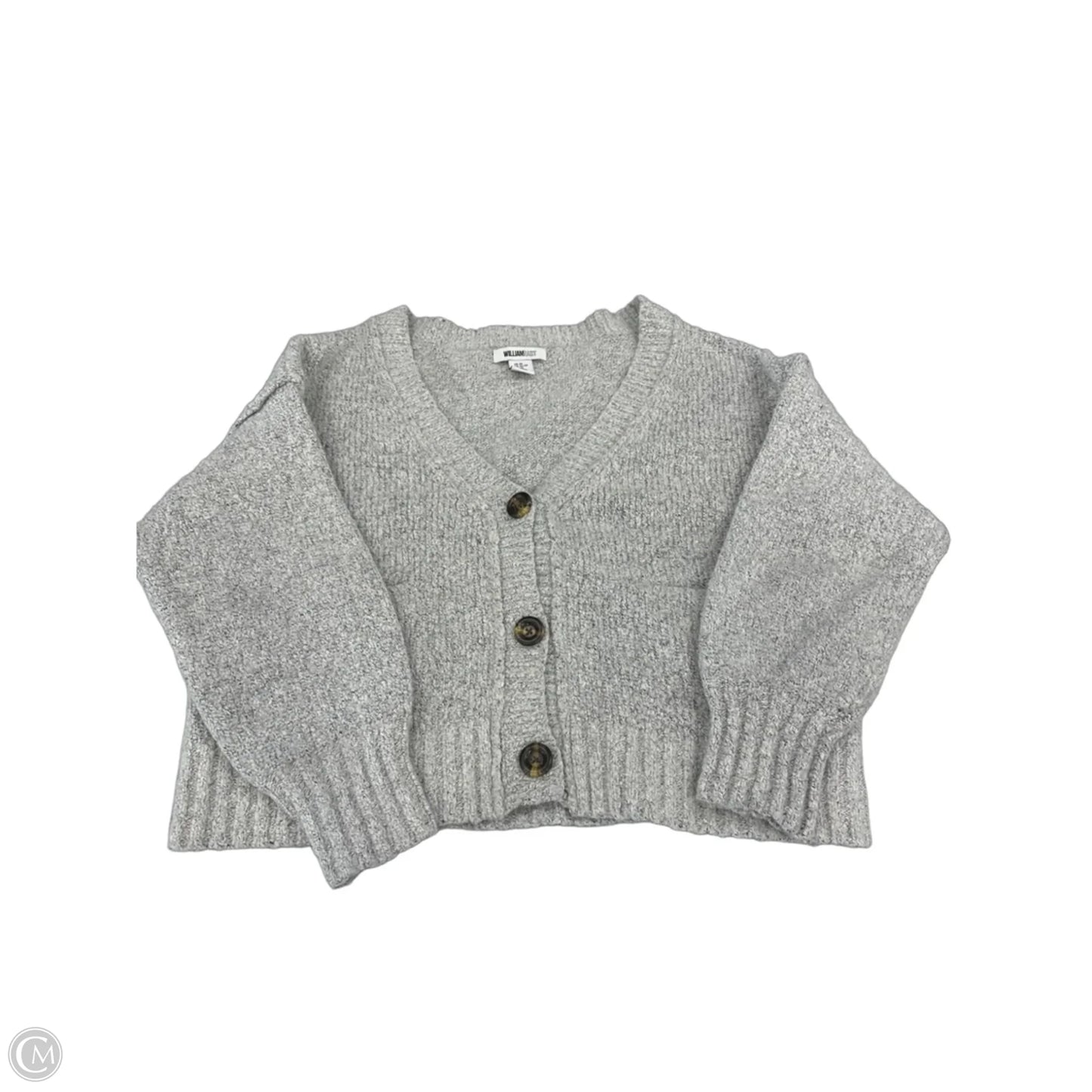 Cardigan By William Rast In Grey, Size: Xs