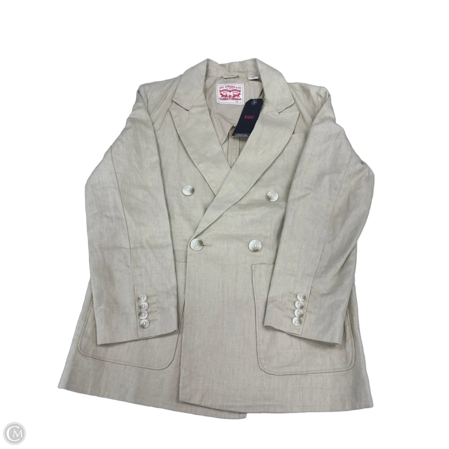 Blazer By Levis In Tan, Size: S