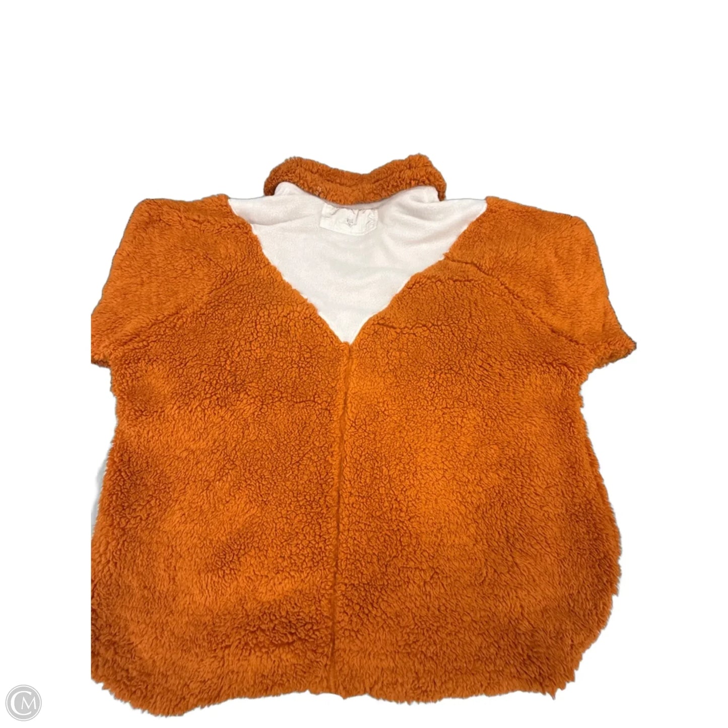Jacket Faux Fur & Sherpa By Free People In Orange, Size: S