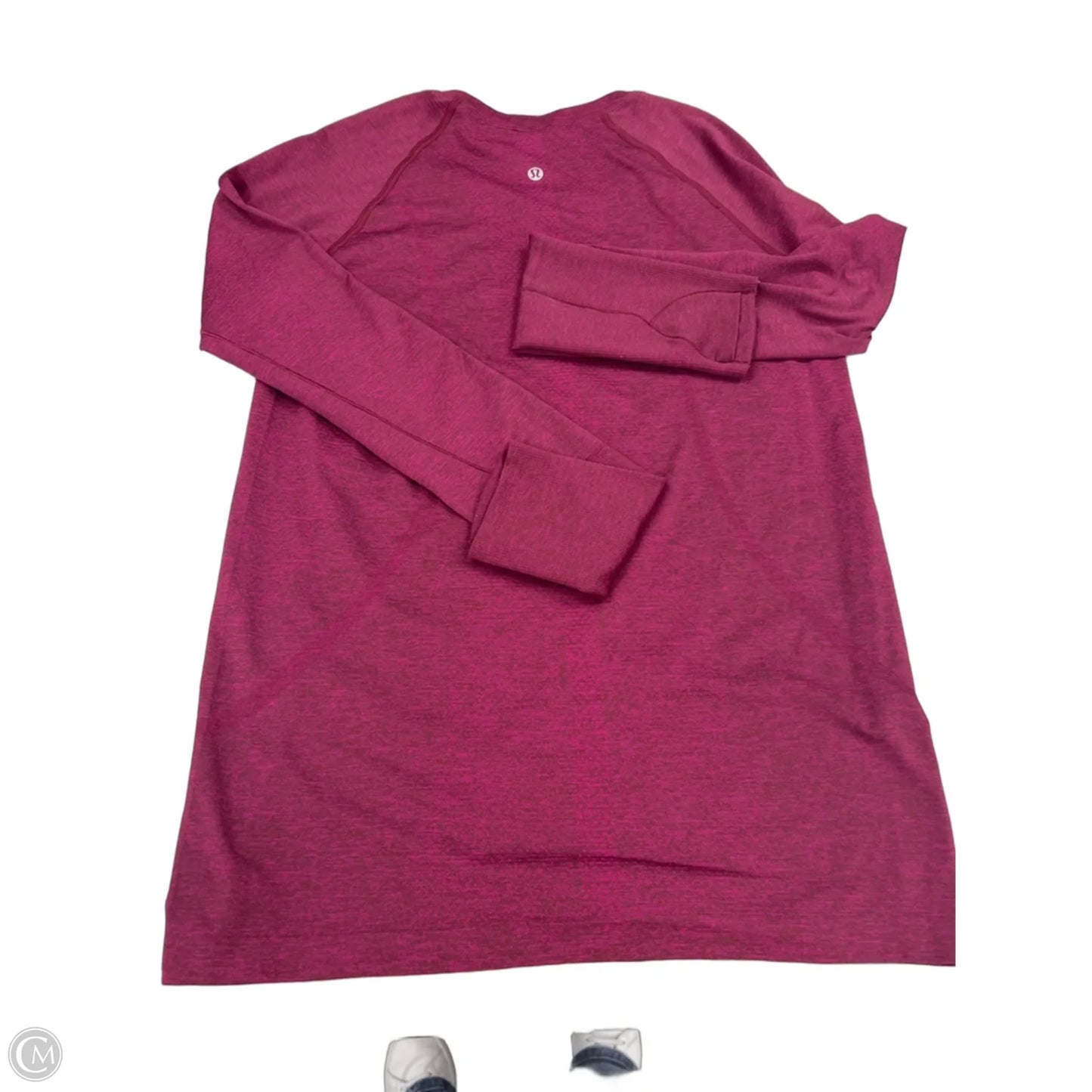 Top Long Sleeve By Lululemon In Purple, Size: 10