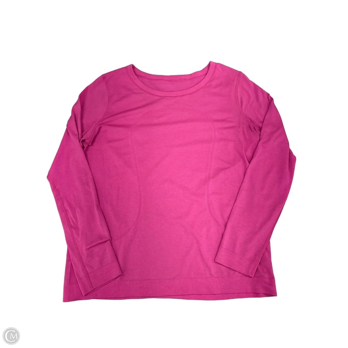 Top Long Sleeve By Cmc In Pink, Size: L