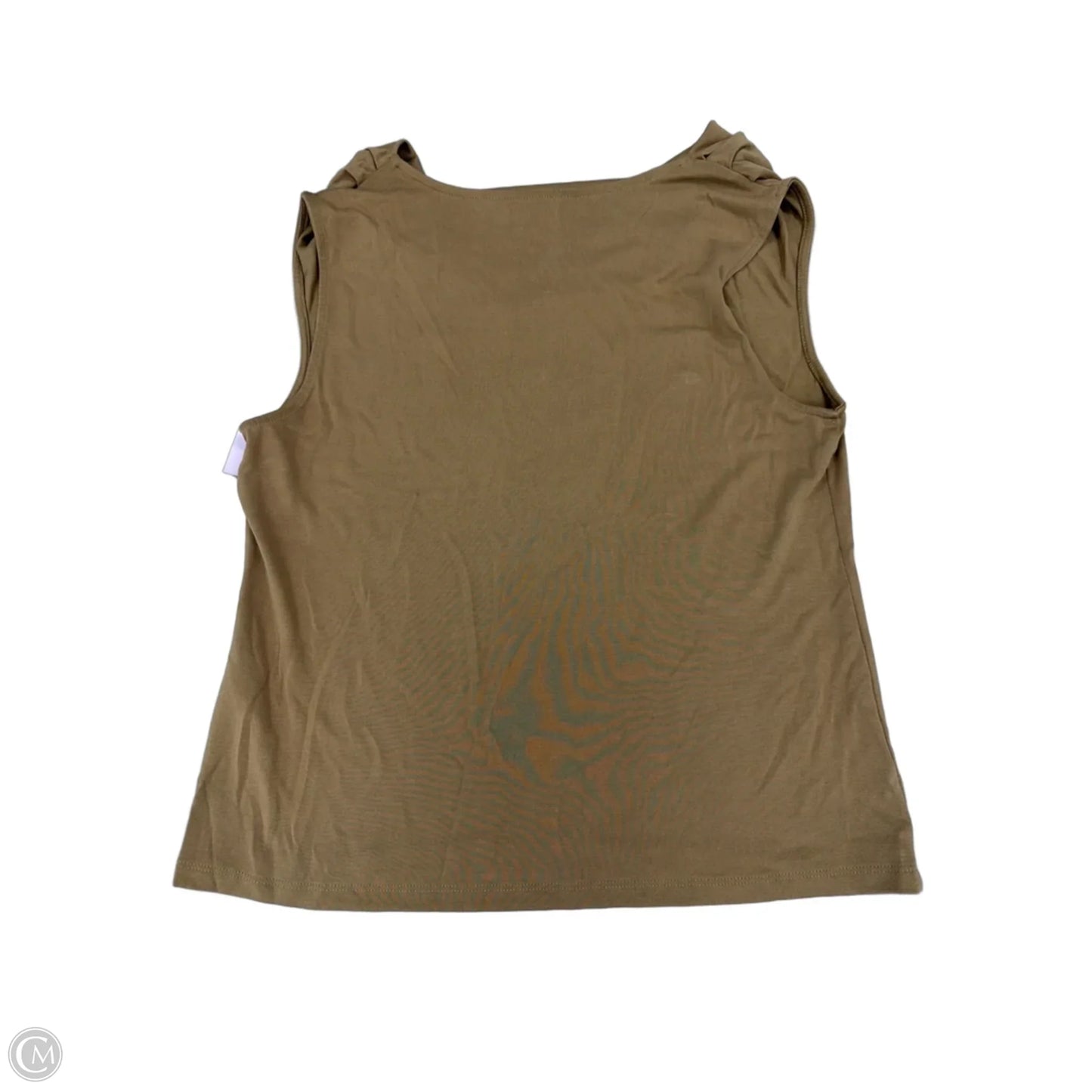 Top Sleeveless By Banana Republic In Tan, Size: S