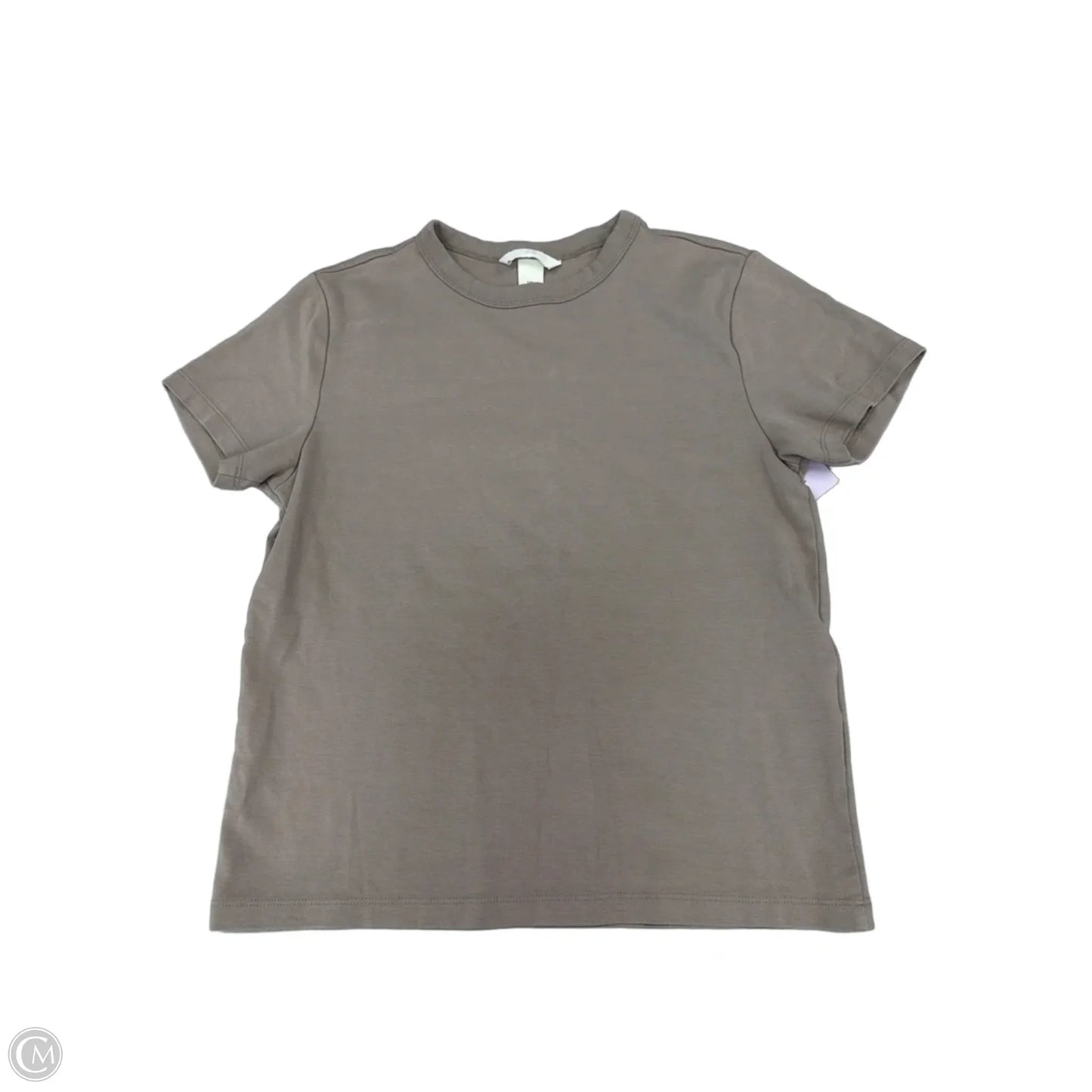 Top Short Sleeve Basic By H&m In Beige, Size: S