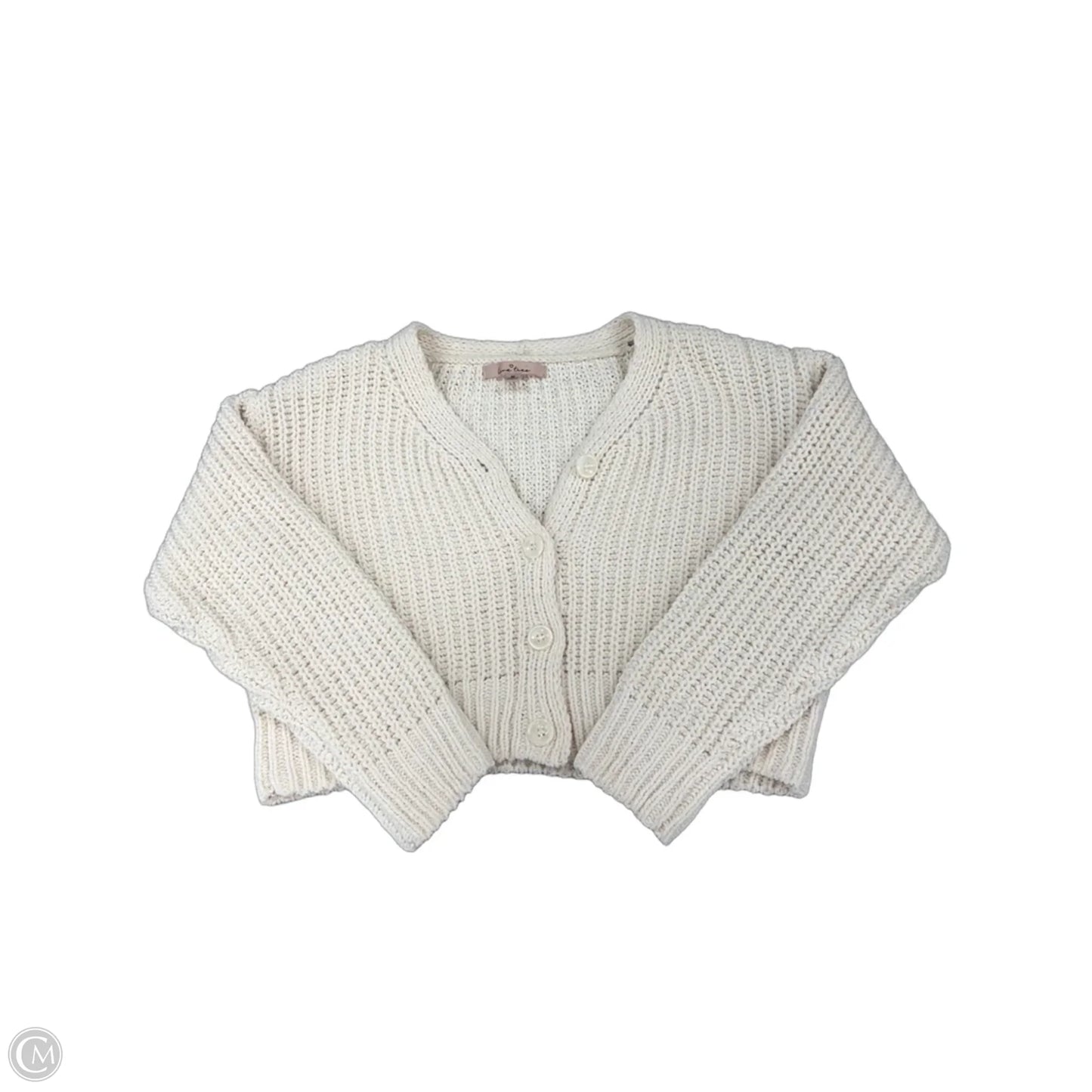 Sweater By Love Tree In Cream, Size: M