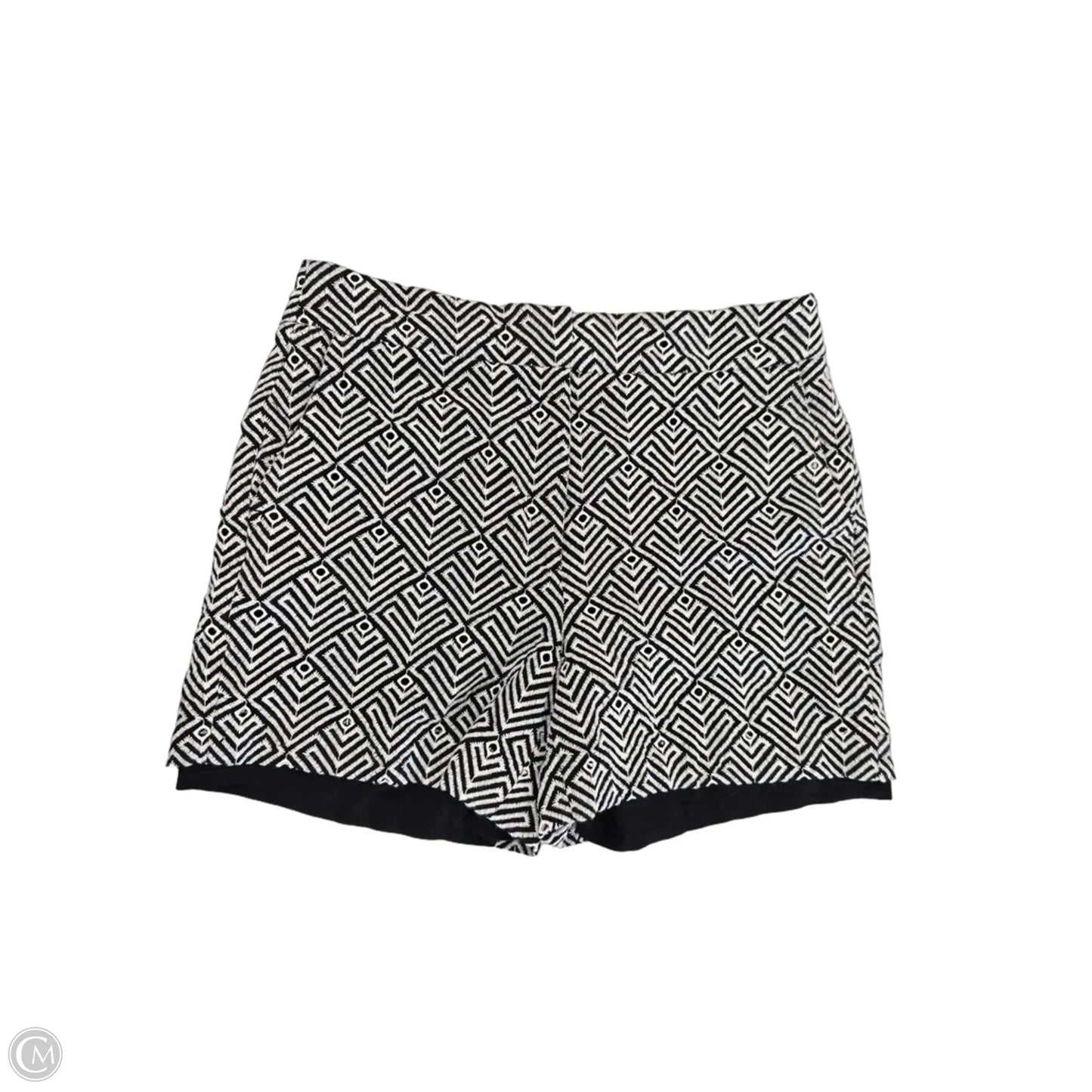 Shorts By White House Black Market In Black & White, Size: 10