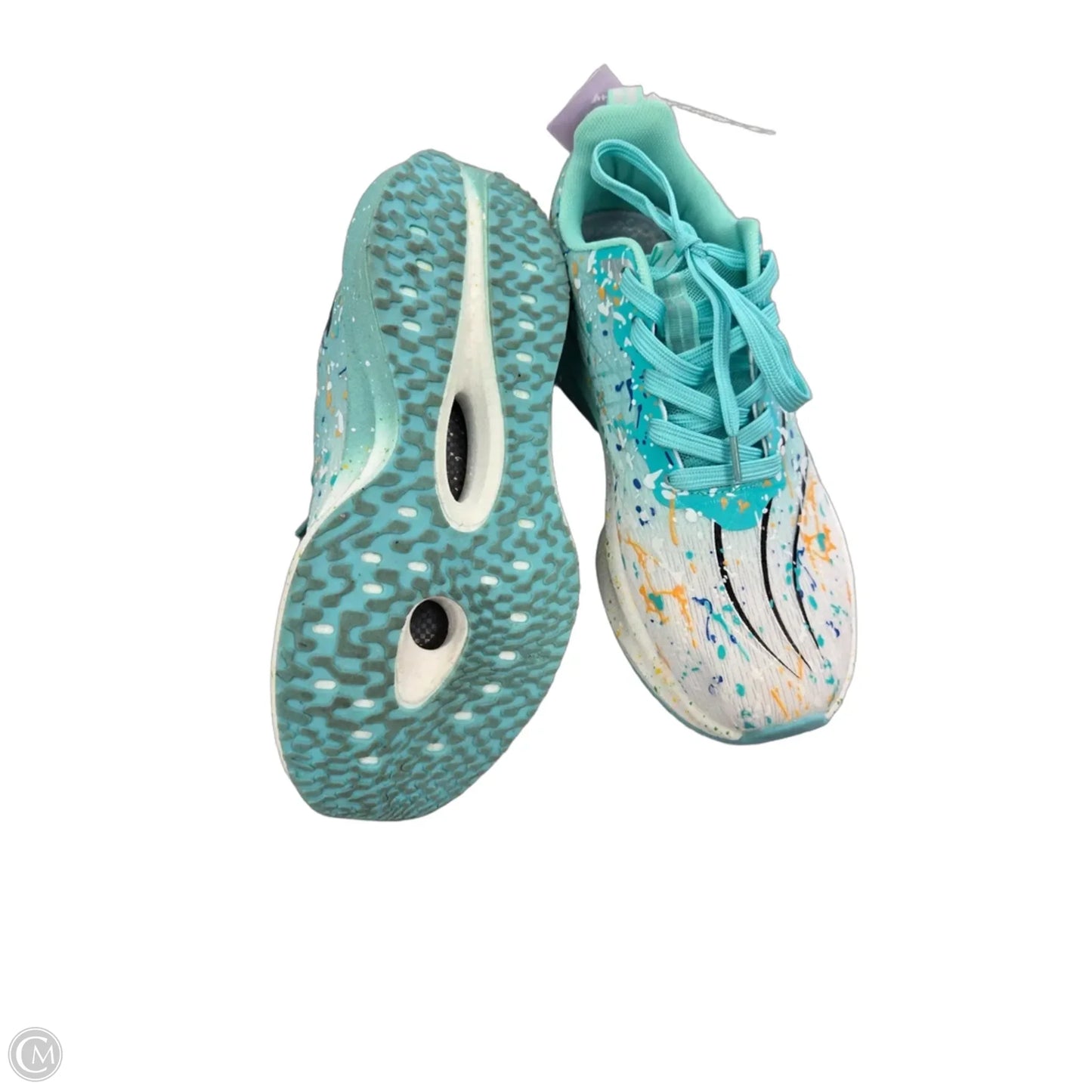 Shoes Athletic By Cmf In Teal, Size: 9.5