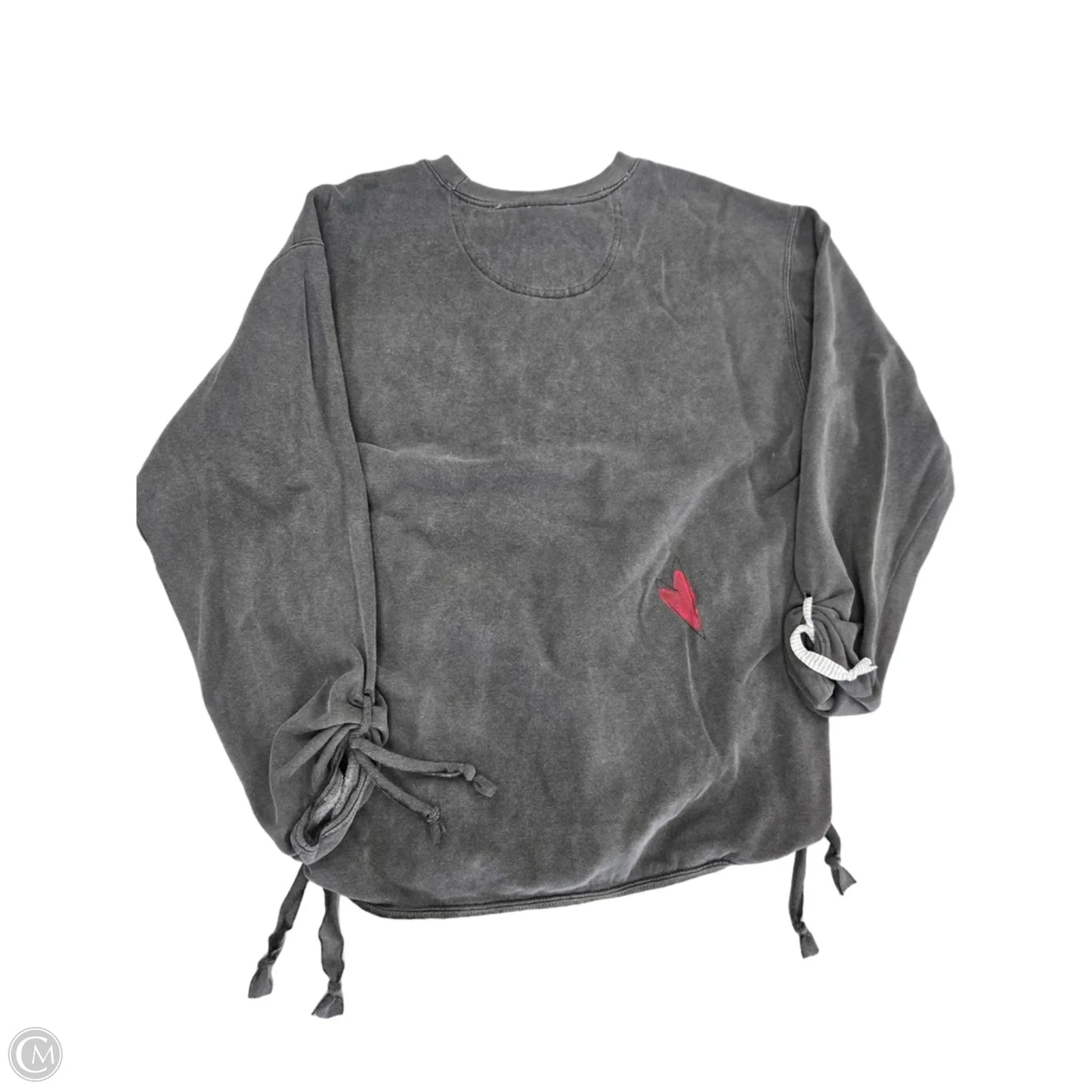 Sweatshirt Crewneck By Cmc In Grey, Size: M