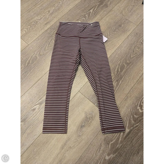 Athletic Leggings By Lululemon In Purple, Size: 6