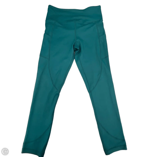 Athletic Leggings By Zyia In Teal, Size: M
