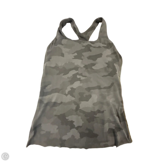 Athletic Tank Top By Beyond Yoga In Camouflage Print, Size: M