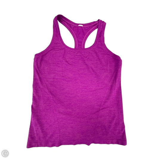 Athletic Tank Top By Fabletics In Purple, Size: M