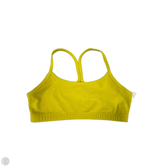 Athletic Bra By Beyond Yoga In Yellow, Size: S