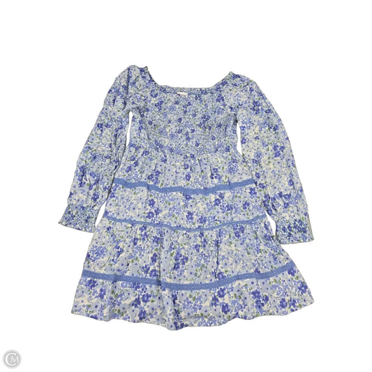 Dress Casual Midi By Japna In Blue, Size: L