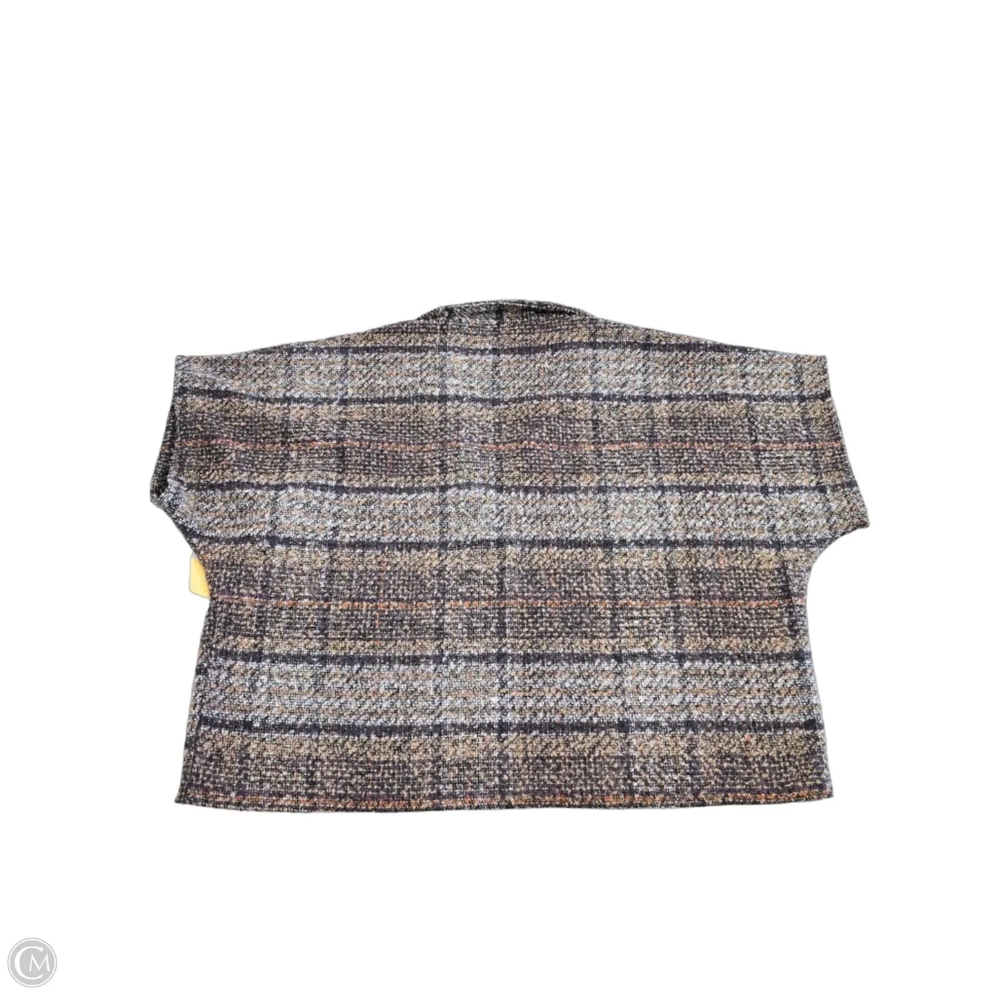 Shawl By Vince Camuto In Plaid Pattern, Size: S