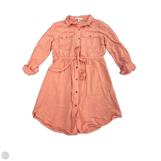 Dress Casual Short By Love Tree In Peach, Size: S