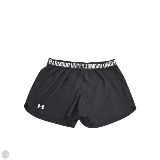 Athletic Shorts By Under Armour In Black, Size: M