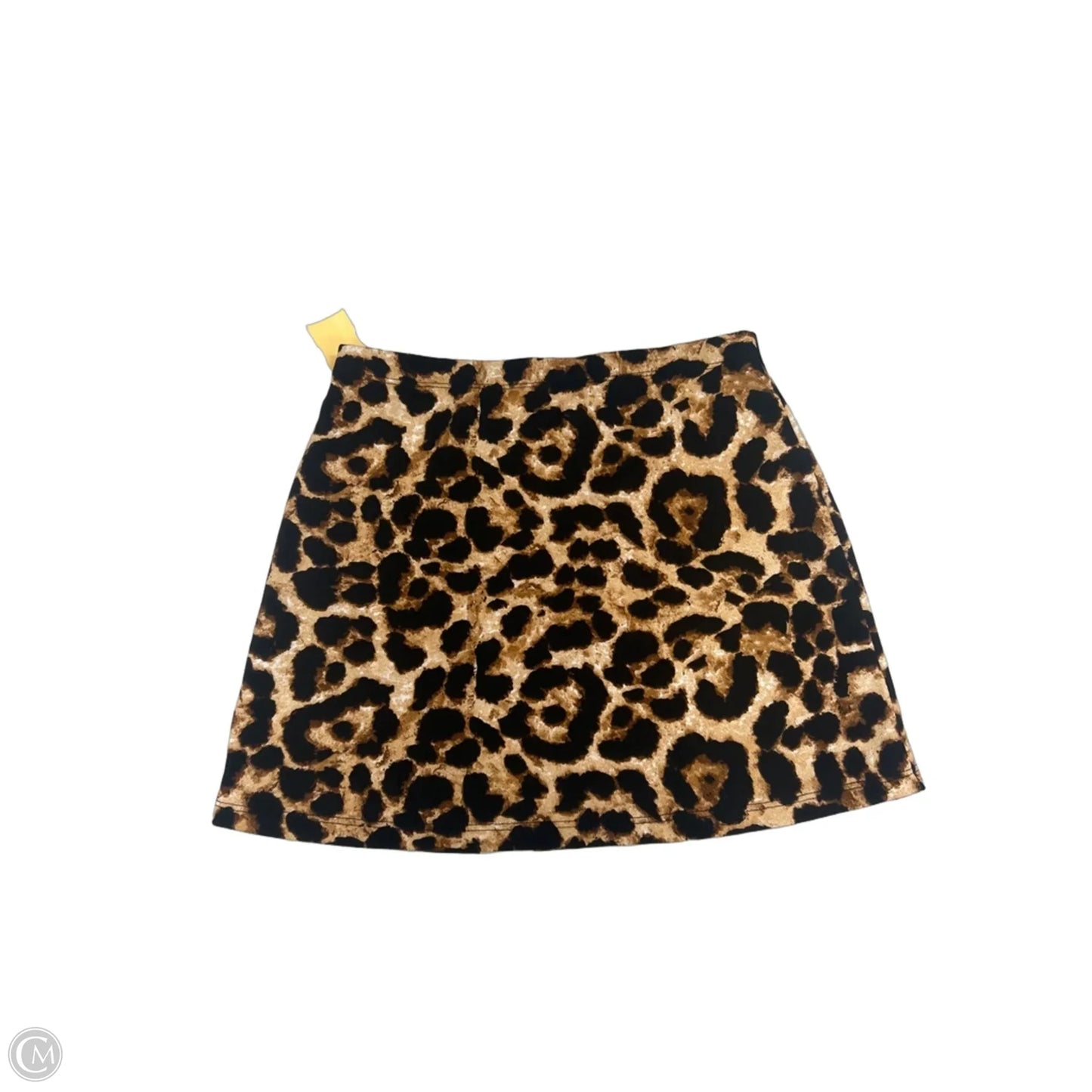 Skirt Mini & Short By Cmf In Animal Print, Size: Xs