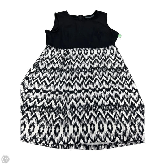 Dress Casual Short By Cynthia Rowley In Black & White, Size: Xl