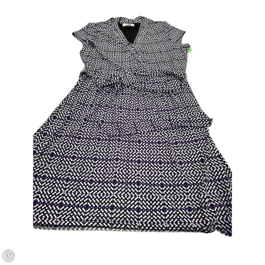 Dress Casual Short By Liz Claiborne In Purple, Size: Xl