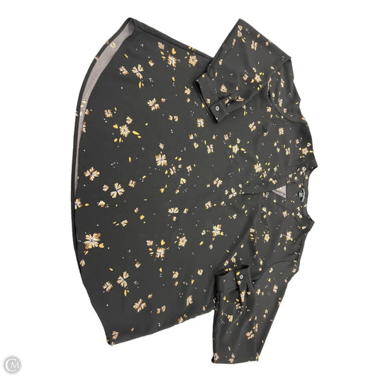 Top Long Sleeve By Hilary Radley In Black, Size: Xl