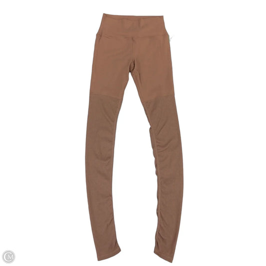 Athletic Leggings By Alo In Tan, Size: M