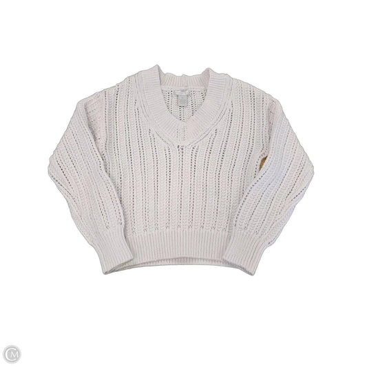 Sweater By Design History In White, Size: Xs