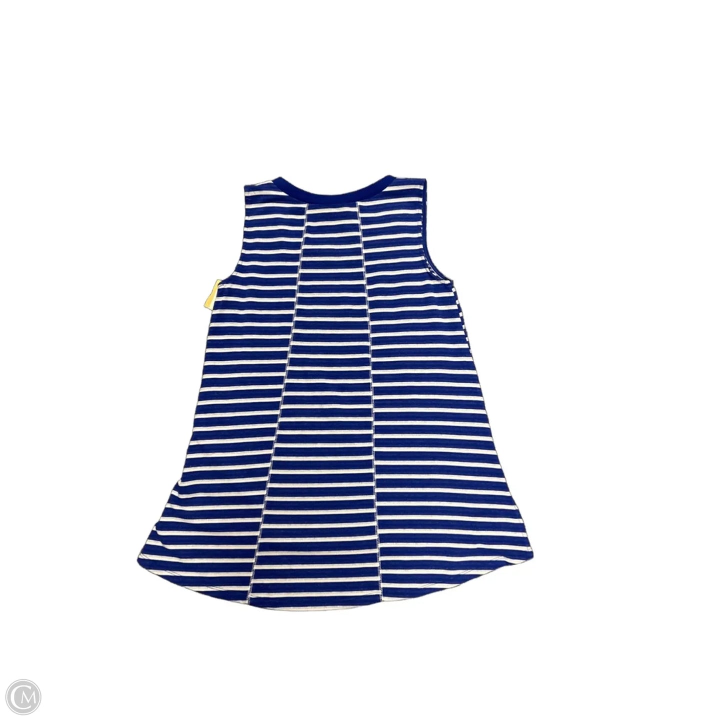 Top Sleeveless By Cable And Gauge In Striped Pattern, Size: M