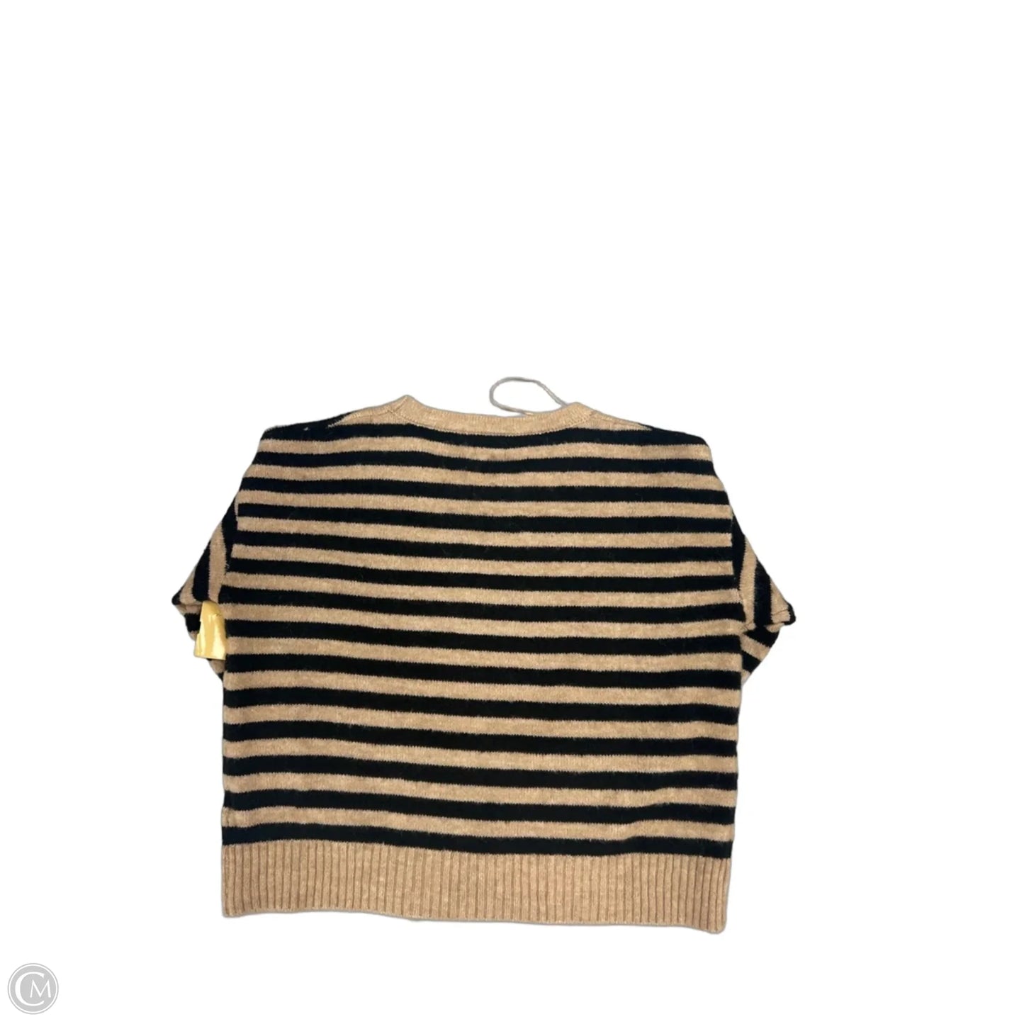 Top Long Sleeve By Dreamers In Black & Brown, Size: M