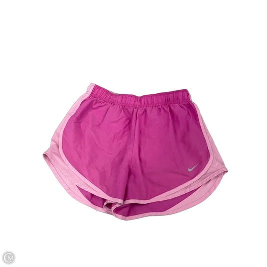 Athletic Shorts By Nike In Pink, Size: L