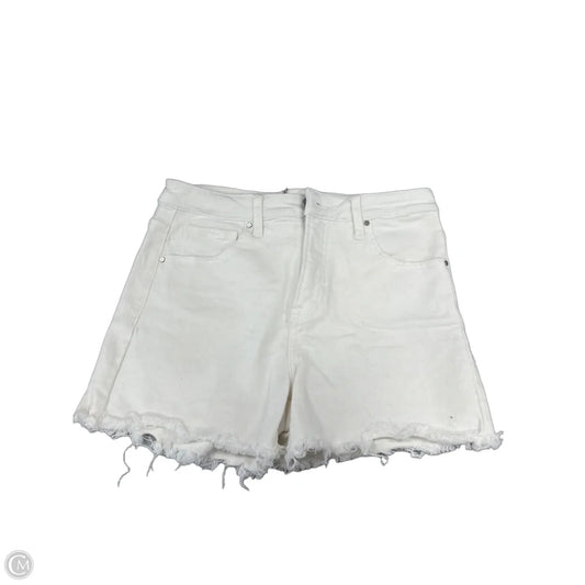 Shorts By Risen In White Denim, Size: L