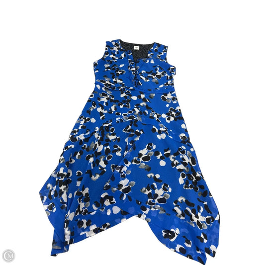 Dress Casual Short By Cabi In Black & Blue, Size: M