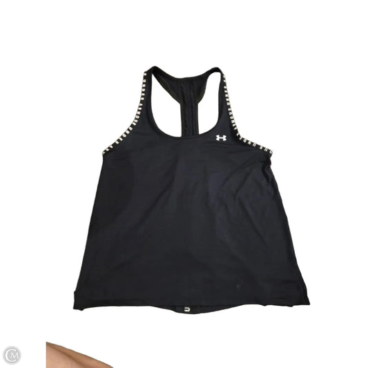 Athletic Tank Top By Under Armour In Black, Size: M